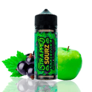 Strapped Sourz Apple & Blackcurrant 100ml