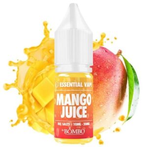 Mango Juice 10ml - Essential Vape Nic Salts by Bombo