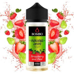 Strawberry and Pear 100ml - Wailani Juice by Bombo